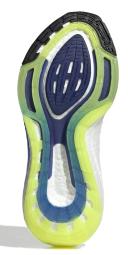 Adidas Ultraboost 22 Shoes - Size 8.5 - Cloud White/Solar yellow/victory Blue