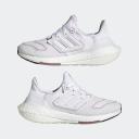 adidas-Ultraboost 22 Shoes-Women-Cloud White / Cloud White / Wonder Red-8.5