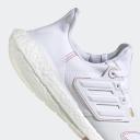 adidas-Ultraboost 22 Shoes-Women-Cloud White / Cloud White / Wonder Red-8.5