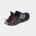adidas-Ultraboost 22 Shoes-Women-Core Black / Matte Silver / Beam Pink-8