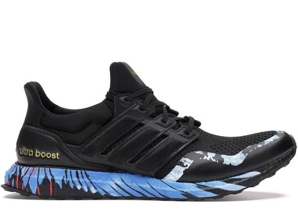 adidas-Ultraboost DNA CNY Shoes-Unisex-Core Black / Core Black / Gold Metallic-9