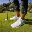 adidas-Ultraboost Golf Shoes-Unisex-Grey Two / Grey Two / Court Green-10.5