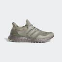 adidas-Ultraboost Golf Shoes-Unisex-Silver Pebble / Silver Pebble / Olive Strata-7.5