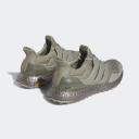 adidas-Ultraboost Golf Shoes-Unisex-Silver Pebble / Silver Pebble / Olive Strata-7.5