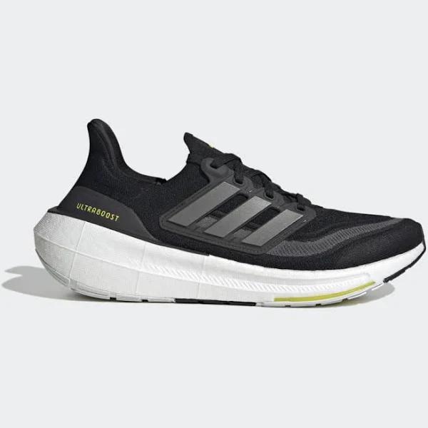adidas-Ultraboost Light Shoes-Unisex-Core Black / Grey Six / Cloud White-10.5