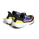 adidas-Ultraboost Light Shoes-Unisex-Core Black / Lucid Blue / Bright Yellow-M 10 / W 11