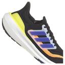 adidas-Ultraboost Light Shoes-Unisex-Core Black / Lucid Blue / Bright Yellow-M 10 / W 11