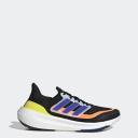 adidas-Ultraboost Light Shoes-Unisex-Core Black / Lucid Blue / Bright Yellow-M 7 / W 8