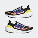 adidas-Ultraboost Light Shoes-Unisex-Core Black / Lucid Blue / Bright Yellow-M 7 / W 8