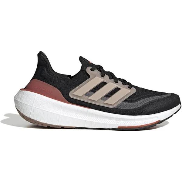 adidas-Ultraboost Light Shoes-Unisex-Core Black / Wonder Taupe / Grey Six-M 10.5 / W 11.5