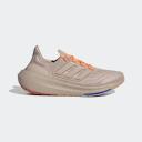 adidas-Ultraboost Light Shoes-Unisex-Wonder Taupe / Wonder Taupe / Solar Red-M 10 / W 11