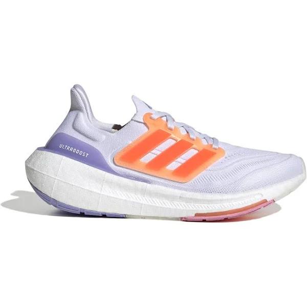 adidas-Ultraboost Light Shoes-Women-Cloud White / Solar Red / Beam Pink-5