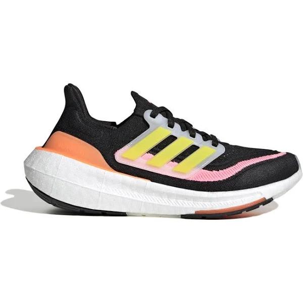 adidas-Ultraboost Light Shoes-Women-Core Black / Bright Yellow / Cloud White-6.5