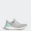 Adidas Ultraboost Shoes - Women's - Clear Mint / Raw White / Carbon - 10.5
