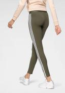Adidas - Women's 3 Stripes Leggings - Focus Olive/White - M