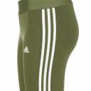 Adidas - Women's 3 Stripes Leggings - Focus Olive/White - M