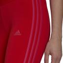 Adidas - Women's 3 Stripes Leggings - Vivid Red/Team Real Magenta - L