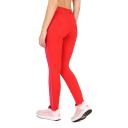 Adidas - Women's 3 Stripes Leggings - Vivid Red/Team Real Magenta - S
