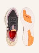 Adidas Women's 4DFWD 2 Running Shoes - Grey Five/Zero Met/Beam Orange