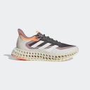 Adidas Women's 4DFWD 2 Running Shoes - Grey Five/Zero Met/Beam Orange