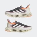 Adidas Women's 4DFWD 2 Running Shoes - Grey Five/Zero Met/Beam Orange