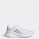 Adidas Women's Duramo 10 Running Shoes, Size 6.5, White/Silver