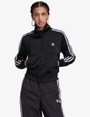 Adidas Women's Firebird Tracktop (Black, Size XS)