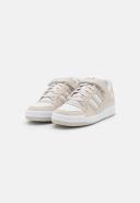 Adidas Women's Forum Low Sneakers in White/Brown/Black, Size UK 3 | END. Clothing