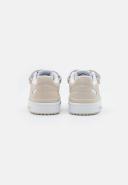 Adidas Women's Forum Low Sneakers in White/Brown/Black, Size UK 3 | END. Clothing