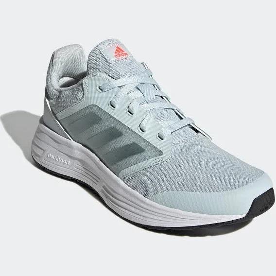 Adidas Women's Galaxy 5 Running Shoes (Blue Tint/Magic Grey Met/White, Size 10.5 US)
