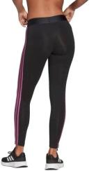 Adidas Women's Plus Legging Black & Semi Pulse Lilac Side-Stripe Leggings 1x