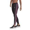 Adidas Women's Plus Legging Black & Semi Pulse Lilac Side-Stripe Leggings 1x