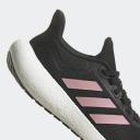Adidas Women's Sneaker Core Black & Beam Pink Pureboost Jet Running Shoe 8