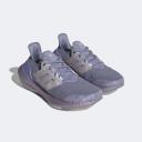 Adidas Women's Sneaker Silvertone & Lilac Purple Ultraboost 22 Running Shoe 8