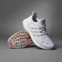 Adidas Women's Sneaker White & Violet Hearts Ultraboost 1.0 Sneaker 10.5