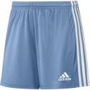Adidas Women's Squadra 21 Soccer Shorts, 2XS / Navy Blue/White