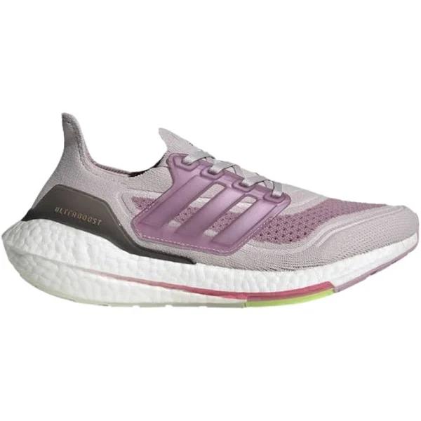 Adidas Women's Ultraboost 21 Running Shoes, Size 9.5, Purple/Pink
