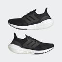 Adidas Women's Ultraboost 21 Shoes (Black/Black/Grey Four) 7.5 US