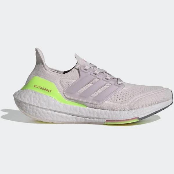 Adidas Women's Ultraboost 21 Shoes (Ice Purple/Ice purple/rose Tone, Size 8 US)