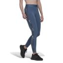 Adidas | Womens Essentials 3-Stripes Leggings (Wonder Steel/Black) M