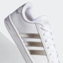 Adidas Womens Grand Court Base, 8.5 / White