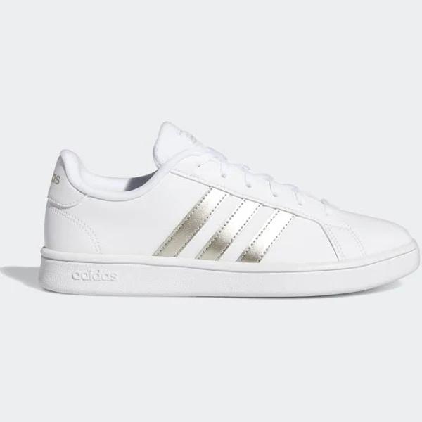 Adidas Womens Grand Court Base, 8.5 / White