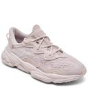 Adidas Womens Ozweego Running Sneakers Shoes - Black,White