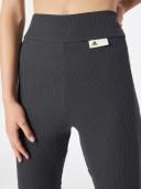 Adidas Womens Studio Lounge Ribbed Shorts Black XL