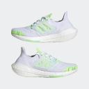 Adidas Womens Ultraboost 22 Shoes - Size 7 - Cloud White/Cloud White/Bliss Blue