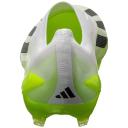 adidas-X Crazyfast.1 LL FG-Unisex-Cloud White / Core Black / Lucid Lemon-M 7.5 / W 8.5