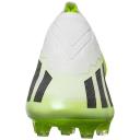 adidas-X Crazyfast.1 LL FG-Unisex-Cloud White / Core Black / Lucid Lemon-M 7.5 / W 8.5