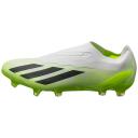 adidas-X Crazyfast.1 LL FG-Unisex-Cloud White / Core Black / Lucid Lemon-M 7.5 / W 8.5