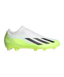 adidas-X Crazyfast.3 LL FG-Unisex-Cloud White / Core Black / Lucid Lemon-M 7 / W 8