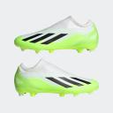 adidas-X Crazyfast.3 LL FG-Unisex-Cloud White / Core Black / Lucid Lemon-M 7 / W 8